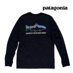 ショッピングpatagonia PATAGONIA パタゴニア ロングスリーブ ホーム ウォーター トラウト レスポンシビリティー LONG SLEEVE HOME WATER TROUT RESPONSIBILI-TEE BLK BLACK 37574 長袖