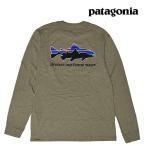 ショッピングパタゴニア PATAGONIA パタゴニア ロングスリーブ ホーム ウォーター トラウト レスポンシビリティー HOME WATER TROUT RESPONSIBILI-TEE RVGN RIVER ROCK GREEN 37574 長袖