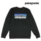ショッピングパタゴニア 日本未発売品 PATAGONIA パタゴニア P-6 ロゴ アップライザル クルー スウェットシャツ P-6 LOGO UPRISAL CREW SWEATSHIRT BLK BLACK 39657