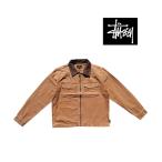 ショッピングstussy STUSSY ステューシー ウオッシュ キャンバス ワーク シャツ WASHED CANVAS WORK SHIRT GOLD 1110129
