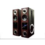 ショッピングhdmi FUZE HDMI 搭載  スピーカー Bluetooth 5.3 対応 ワイヤレス コンパクト アンプ内蔵 デュアルウーファー タワースピーカー TSX280BTH