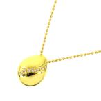 K18YG �ͥå��쥹 ��������������� ������ 0.04ct 40cm ���奨�꡼ ��ǥ����� �����ȥ��