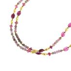 2Ϣ�ͥå��쥹 �ȥ�ޥ�� 52cm 18�� K18YG ��������������� ������ �ԥ󥯷� ���� ���奨�꡼ ��ǥ����� �����ȥ��