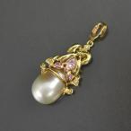 �Х��å��ѡ��� �ڥ����ȥȥå� 18�� K18YG��PG ������ 0.13ct ���� �ɤ�� �礭�� ���奨�꡼ ��ǥ����� �����ȥ��