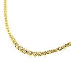 K18YG �ƥ˥��ͥå��쥹 ������ 3.04ct ��������� ���奨�꡼ ��ǥ����� �����ȥ��