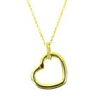 TIFFANY&amp;Co. K18 �ͥå��쥹 ��ӡ� �����ץ�ϡ��� �ϡ��ȥ������ ���奨�꡼ ��ǥ����� �����ȥ��