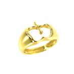 TIFFANY&amp;Co.  ���� 8�� �����ץ󥢥åץ� K18YG ��������������� 18K �ե��å������ ���������꡼ ��ǥ����� �����ȥ��