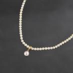 �ѡ���ͥå��쥹 ��3.5��7.5mm �ڥ����ȥȥå��դ� 18k 18�� ��������������� �򿿼� 42cm ��40cm ����ץ� ���奨�꡼ ��ǥ����� �����ȥ��