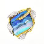 K18YG Pt900 �ڥ����ȥȥå� ��ǥ����� �ܥ�������ѡ��� 20.11ct ������ 0.13ct ���̽� ���奨�꡼ ��ǥ�����