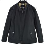  Burberry мужской внешний swing верх жакет черный размер L хлопок 100% one отметка Logo A1F05-105-09 одежда верхняя одежда akto one 