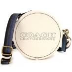 コーチ バッグ ショルダーバッグ キア サークルバッグ C3427 ホワイト レザー 斜め掛け 肩掛け クロスボディバッグ 丸形 レディース アクトワン