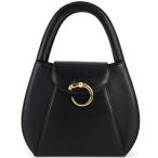 カルティエ バッグ ハンドバッグ レディース パンテール レザー ブラック パンサーモチーフ 手提げカバン レディース アクトワン