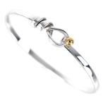  Tiffany браслет крюк &amp; I SV925×K18YG 16.5cm комбинированный цвет серебряный ювелирные изделия akto one 