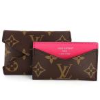  Louis Vuitton монограмма футляр для карточек porutokaruto* сверло gamiM12793ponti Sherry розовый карта держатель enverop type кожа akto one 