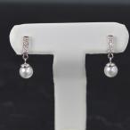 �ѡ��� �ɤ��ԥ��� ������ 0.07ct 0.08ct 18�� K18WG �ۥ磻�ȥ������ �ܿ��� ���奨�꡼ ��ǥ����� �����ȥ��