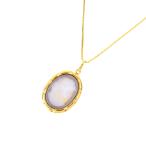 �ͥå��쥹 ��ǥ����� ���ȡ��󥫥ᥪ 18k K18YG ��������������� ���ᥪ �ڥ����� �����㥹�����դ� 45cm ���奨�꡼ �����ȥ��