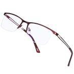 [SeekEra] ブルーライトカット メガネ ブルーライトカット眼鏡 スクエア型