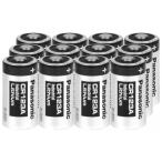 Panasonic CR123A リチウム電池 1550mAh　[並行輸入品]　１２本セット