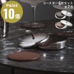 全2種 GEORG JENSEN レザーコースター4枚セット MANHATTAN SKY ジョージ ジェンセン インテリア プレゼント 贈り物 北欧 ギフト マンハッタン スカイ