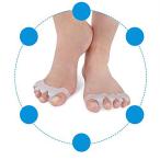  вальгусная деформация первого пальца стопы пара палец опора накладка эластичность уход за ногами для мужчин и женщин 2 штук обе пара носки почтовая доставка бесплатная доставка 