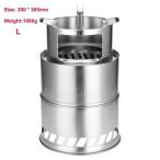 . огонь шт. кемпинг складной легкий дровяная печь рекомендация L размер 