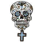 ショッピングスマートホームデバイス 壁掛け時計 インテリア 珍しいデザイン スカル デコレーション ハロウィーン ホームパーティー