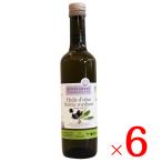 BIO PLANETE 有機エキストラヴァージンオリーブオイル ミディアムフルーティー 500ml×6本セット オリーブオイル エキストラバージンオリーブオイル