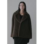 マノフ / MANOF ボアジャケット  | MIDI BOA COAT (BROWN)