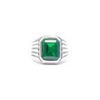 Yahoo! Yahoo!ショッピング(ヤフー ショッピング)ephemeral エフェメラル Gangster ring （emerald） エメラルド ストーンリング