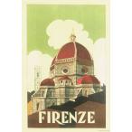 ポスター イタリア フィレンツェ I.F.I  ポスター 50×70 FIRENZE CUPOLA CR034 インテリア