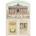  постер Италия torebi. Izumi I.F.I постер 50×70 FONTANA DI TREVI CR080 интерьер 