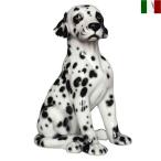 ショッピングダルメシアン ダルメシアン 置物 インテリア オブジェ オーナメント イタリア製 dalmatian-68da