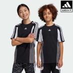 ショッピングセール価格 返品可 セール価格 アディダス公式 ウェア・服 トップス adidas カラーブロック スリーストライプス レギュラーフィット 半袖Tシャツ 半袖