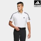 返品可 セール価格 アディダス公式 ウェア・服 トップス ゴルフ adidas スリーストライプス 半袖ストレッチボタンダウンシャツ