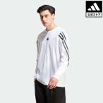 期間限定SALE 04/26 00:00～05/06 23:59 返品可 アディダス公式 ウェア・服 トップス adidas フューチャーアイコン スリーストライプス 長袖Tシャツ ロンt