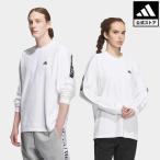 返品可 セール価格 アディダス公式 ウェア・服 トップス adidas ワーディング ルーズフィット 長袖Tシャツ ロンt