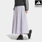 期間限定SALE 05/24 17:00〜05/27 16:59 返品可 アディダス公式 ウェア・服 ボトムス adidas スリーストライプス ルーズフィット ダブルニット スカート