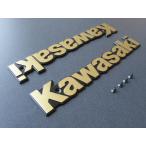  бесплатная доставка KA-1412 Kawasaki оригинальный Z400GP топливный бак эмблема ( Gold )