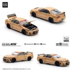 TOP SECRET GT-R R33 - GOLD  POP RACE