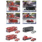 フェラーリ 250 GTO/FIAT 642 RN2 x2/トヨタ トレノ チームトランスポート 4台セット FLF56-987H Hot Wheels