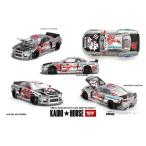NISSAN スカイライン GT-R R34 KAIDO STAR RACING V1 (右ハンドル) KAIDO★HOUSE MINI GT