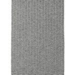 ブリタスウェーデン プラスチックラグ ペンバ ベルーガ 70x100cm 13-221002 BRITA SWEDEN PEMBA BELUGA ブラック ホワイト グレー おしゃれ