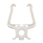 ライクイット like-it はさんでフック 洗濯 部屋干し どこでも フック ホワイト 壁付け コンパクト 物干しハンガー 物干し 竿 便利グッズ