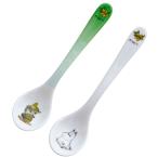 Moomin Moomin melamin ложка 2 шт. комплект CAMPING кемпинг RST330036snaf gold Moomin to roll модный симпатичный ребенок Северная Европа Kids baby 
