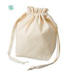 巾着バッグ コットン エコバッグ サブバッグ 格安 景品 販促品 ノベルティ 厚手コットンマロントート ナチュラル 　　