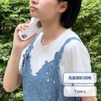 ハンディファン 冷却プレート 扇風機 Type-C カラビナ付き 熱中症対策 暑さ対策 格安 涼感グッズ  冷却プレートフラットUSBハンデイファン