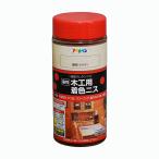 ニス 木材 木工用着色ニス 300ml 透明 (クリヤ) 塗料 塗装 ペンキ アサヒペン 爆買