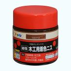 ニス 木材 木工用着色ニス 100ml ウォルナット 塗料 塗装 ペンキ アサヒペン 爆買
