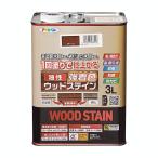 ステイン塗料 油性強着色ウッドステイン 3L チーク 油性塗料 塗装 アサヒペン 爆買