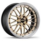 ＢＢＳ ＬＭ ビービーエス  アルミ鍛造２ピースホイール ＢＭＷ/ＭＩＮＩ ７．５Ｊ-１７ ５Ｈ １１２ ＋４８ ＧＬ-ＢＫＢＤ LM274